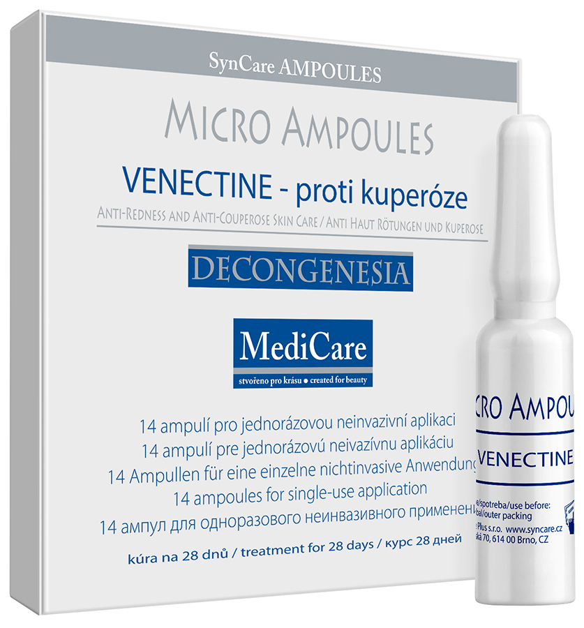 SynCare Micro Ampoules - VENECTINE proti kuperóze -kúra 28 dnů