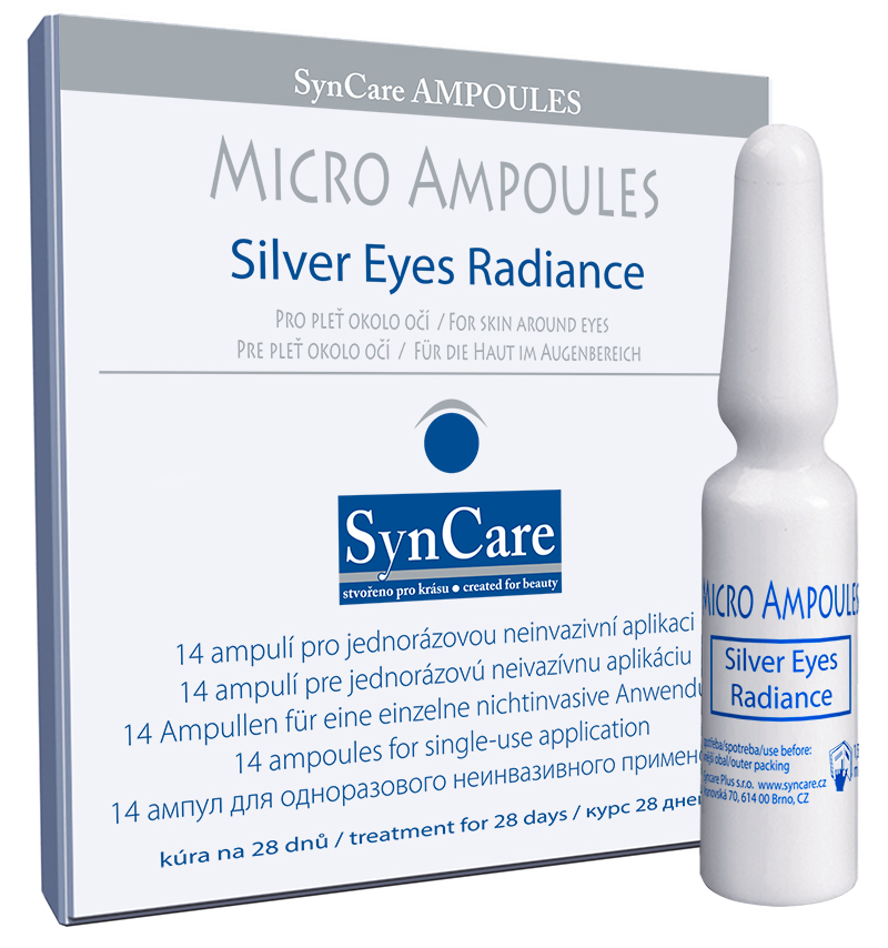 Micro Ampoules Silver Eyes Radiance - kúra 28 dnů 14 x 1,5 ml