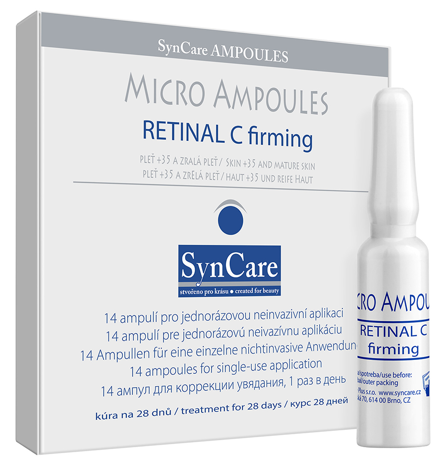 SynCare Micro Ampoules  RETINAL C firming kúra 28 dnů