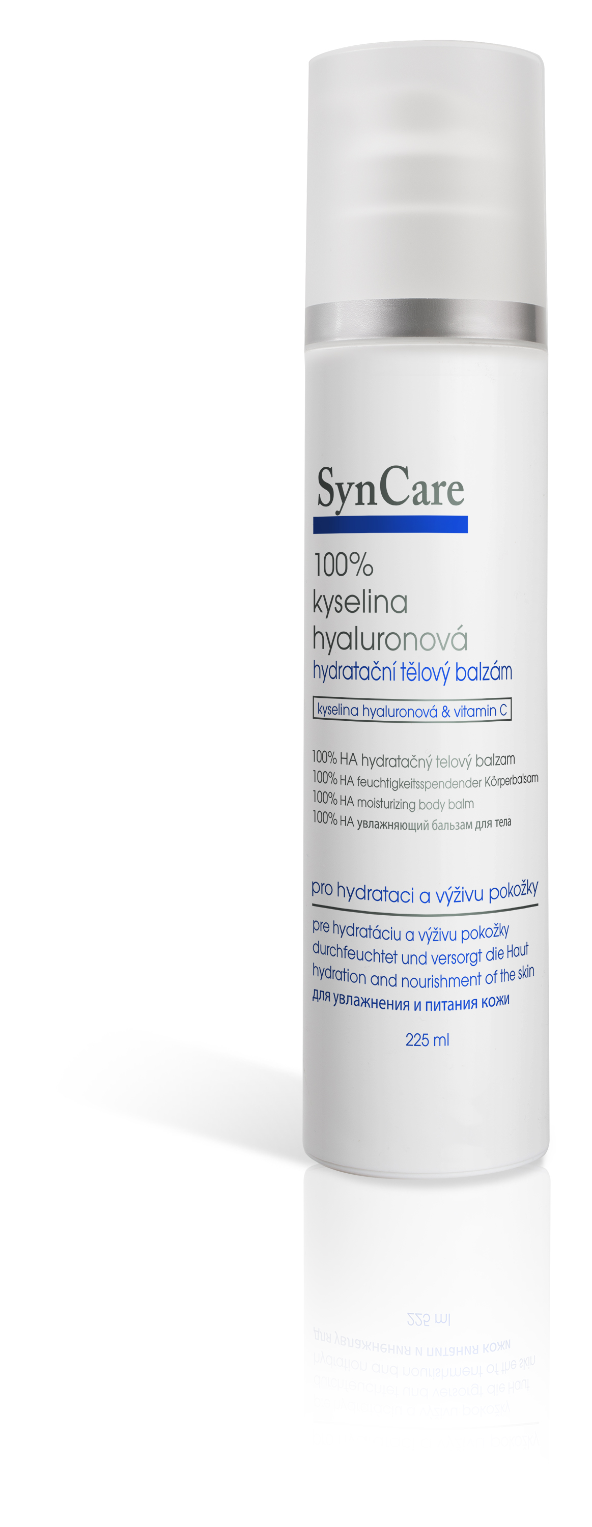 SynCare Hydratační tělový balzám 100% kyselina hyaluronová 225 ml