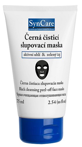 SynCare Černá čisticí slupovací maska, 75 ml