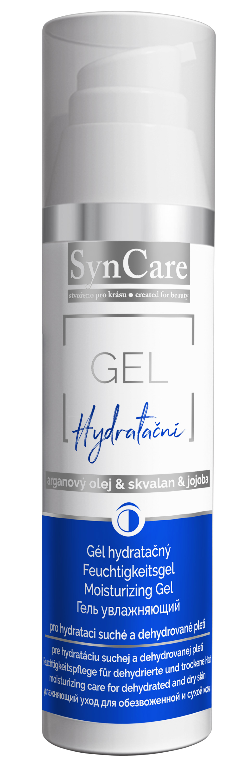 SynCare Hydratační gel s arganovým olejem a skvalanem a jojobou