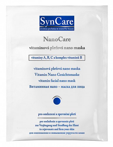 SynCare NanoCare vitaminová pleťová maska