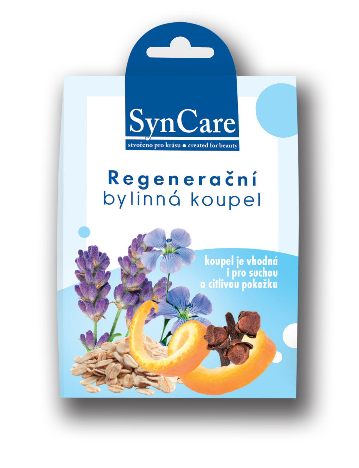 SynCare Regenerační bylinna koupel s mořskou solí 50g