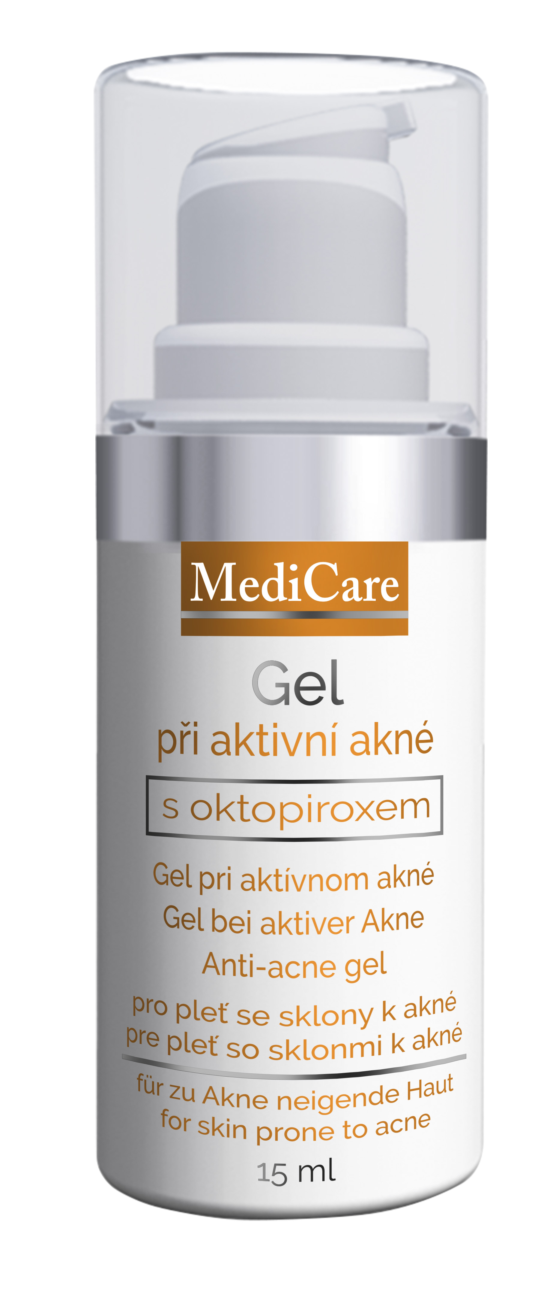 SynCare Gel při aktivním akné s antibakteriální přísadou 