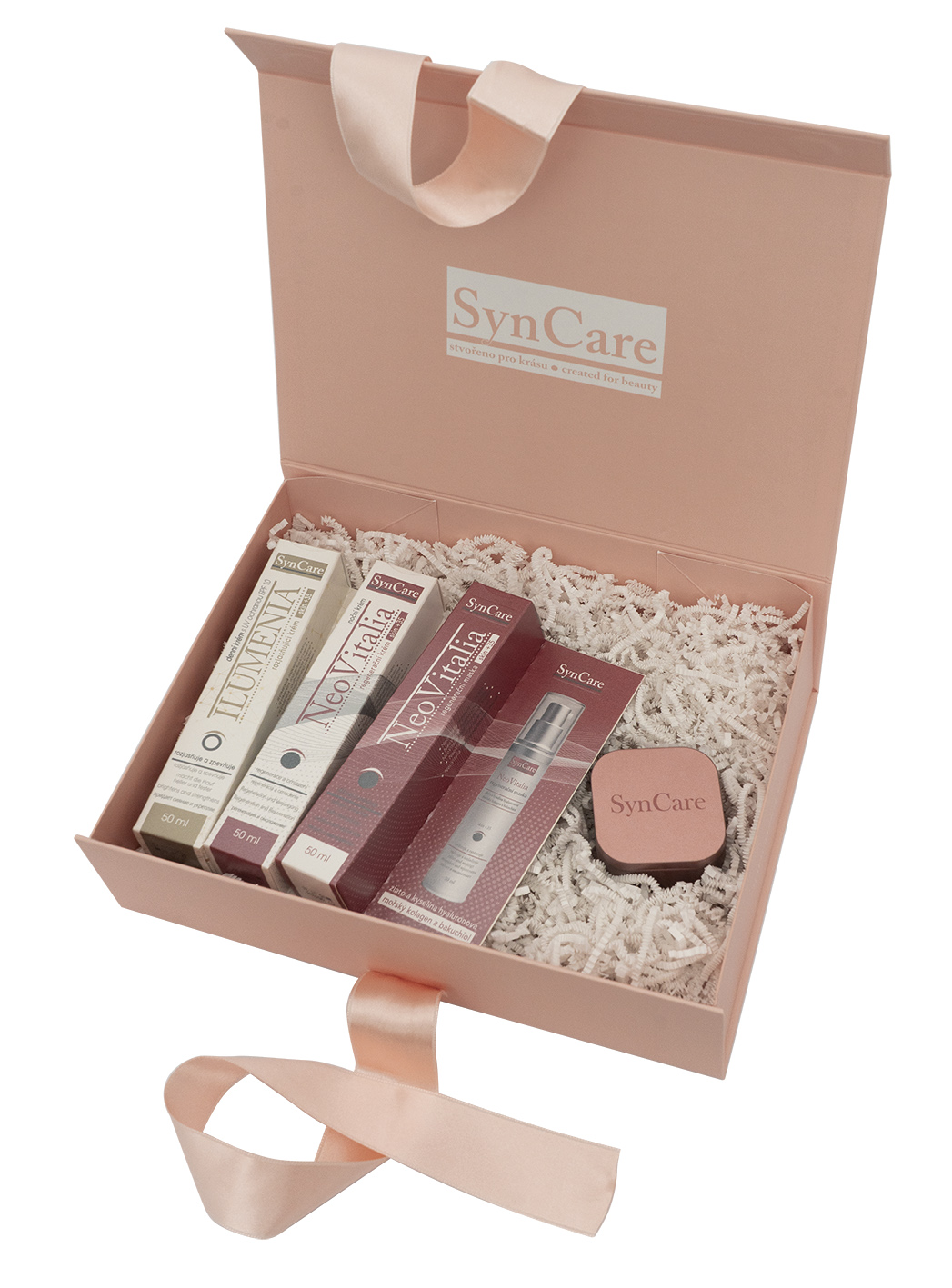 SynCare Vánoční sada RŮŽOVÁ