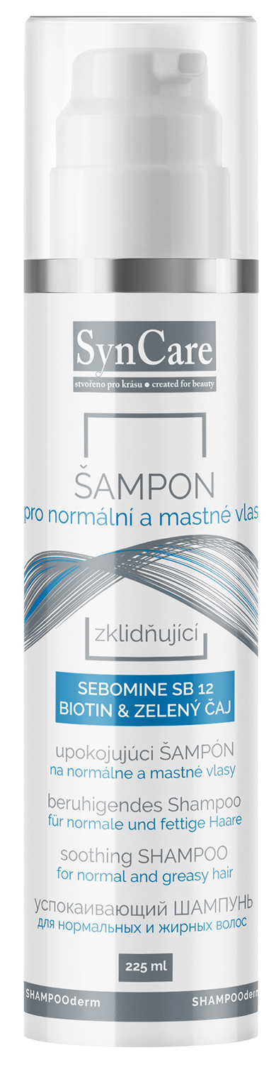 SynCare SHAMPOOderm šampon pro mastné vlasy 225ml